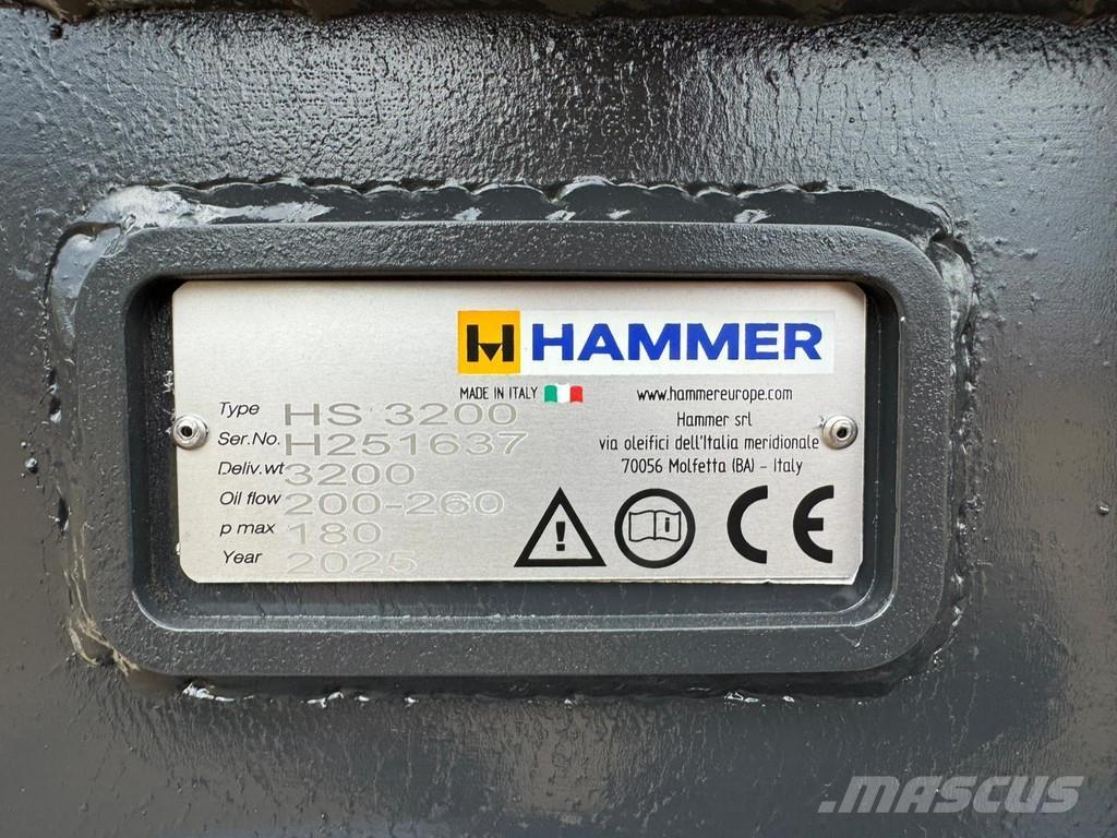 Hammer HS3200 Martelos de quebragem