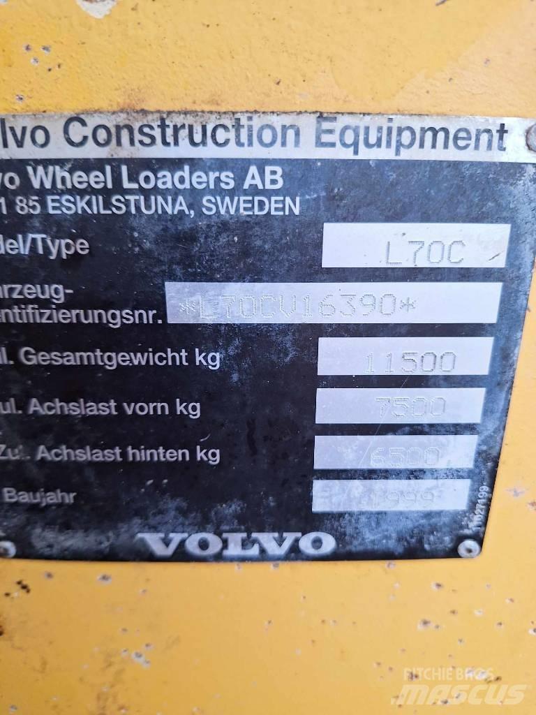 Volvo L 70 C Carregadeiras de rodas