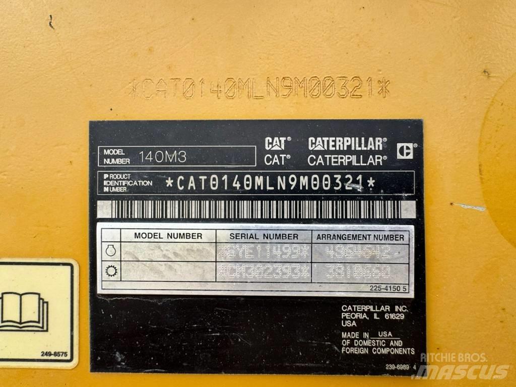 CAT 140M3 Motoniveladoras