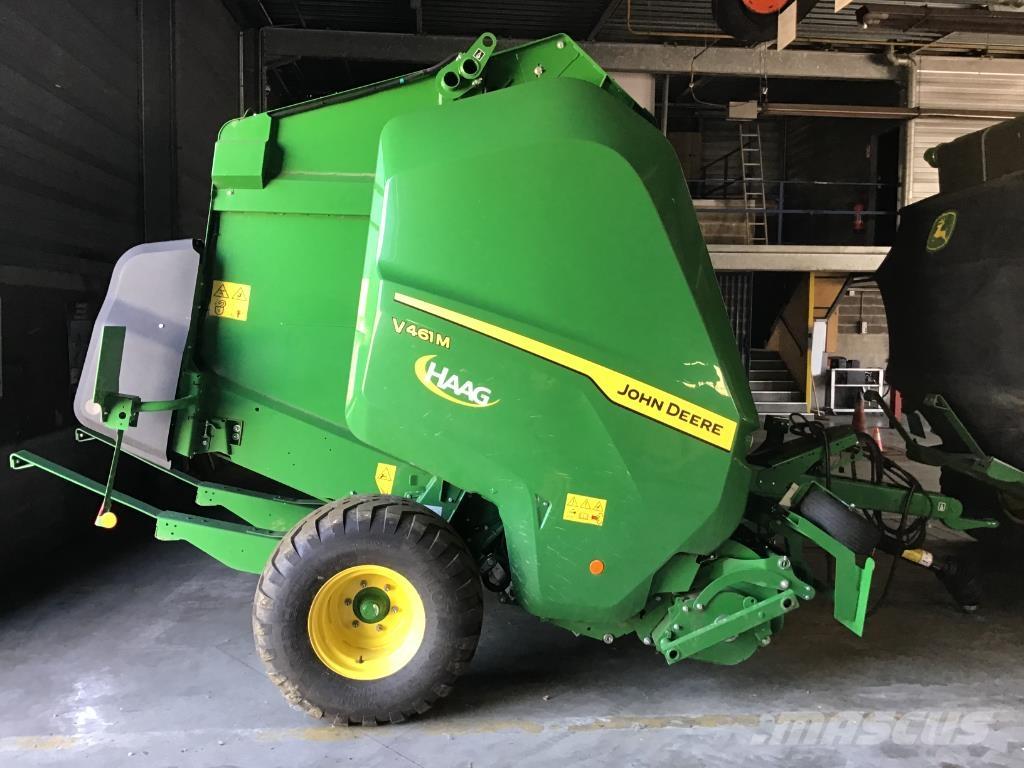 John Deere V461M Enfardadeira de rolos