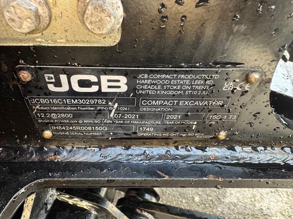 JCB 16C-1 Miniescavadeiras
