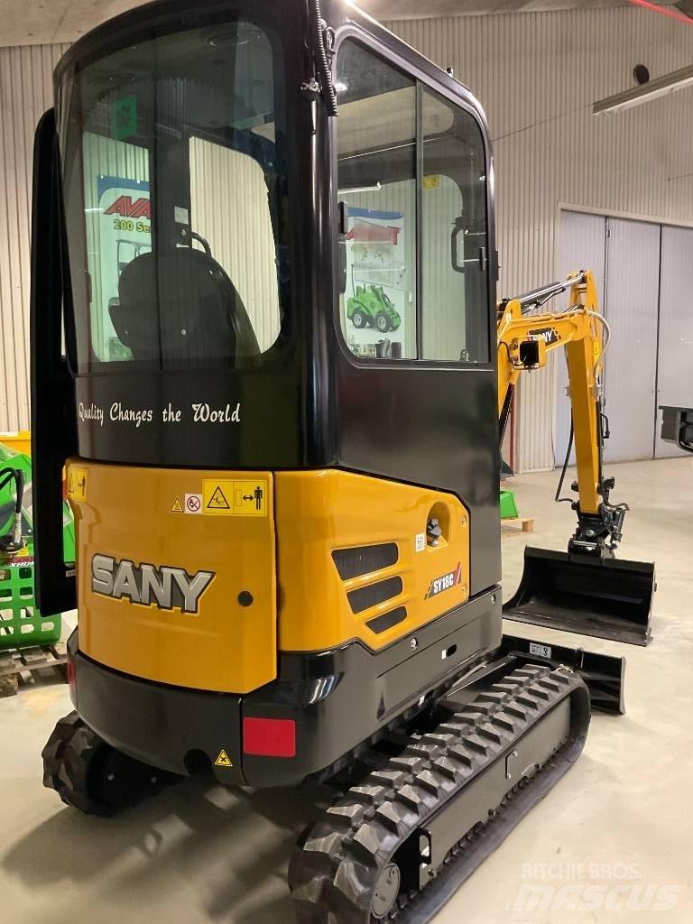 Sany SY 18 C + Trailer Miniescavadeiras