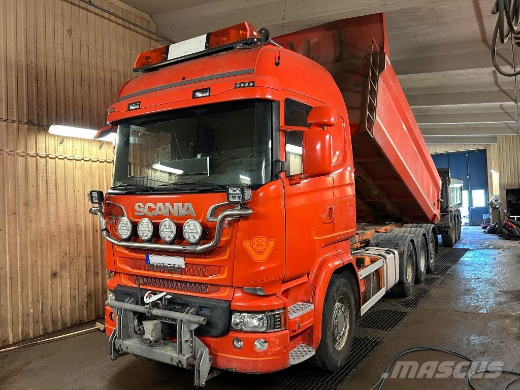 Scania R 520 Tridem Camiões basculantes