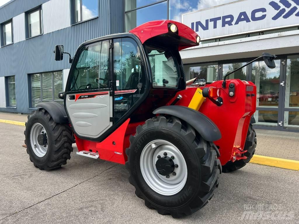 Manitou MT 733 Easy Carregadoras rodas telescópicas