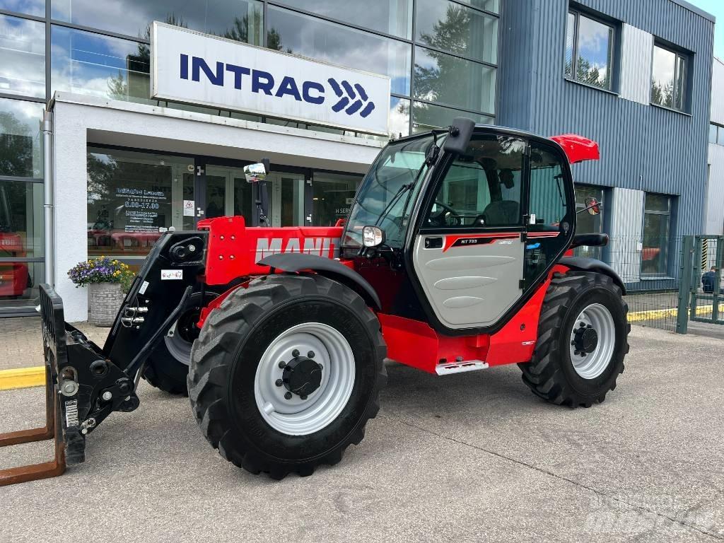 Manitou MT 733 Easy Carregadoras rodas telescópicas