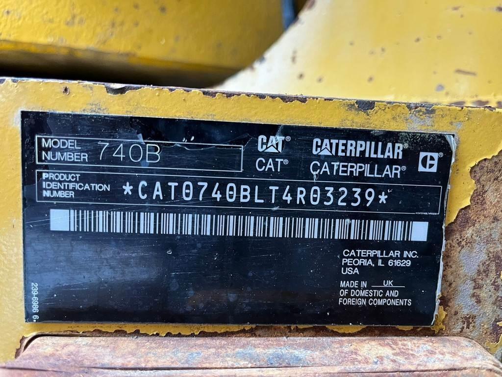 CAT 740B Caminhões articulados