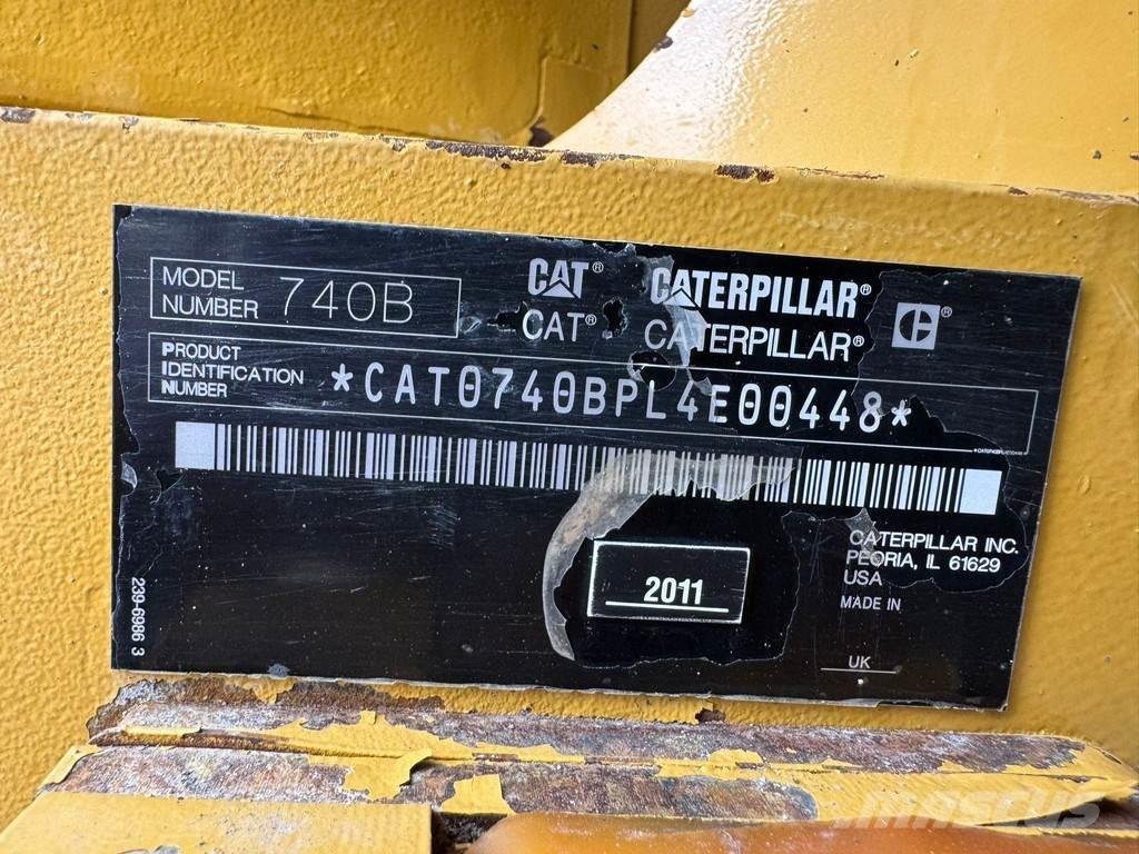 CAT 740B Caminhões articulados
