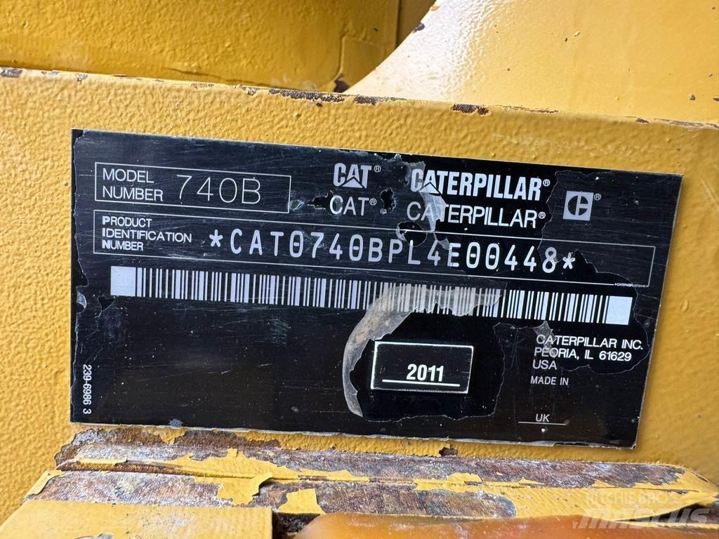 CAT 740B Caminhões articulados