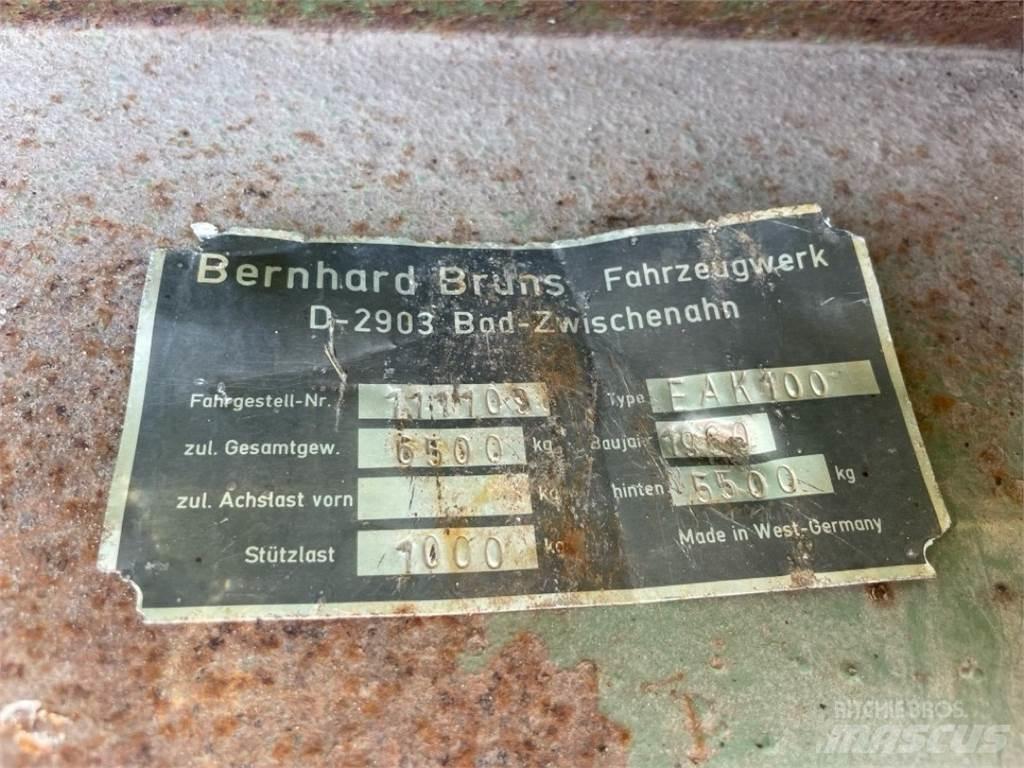 Bruns EAK100 Espalhadores de estrume