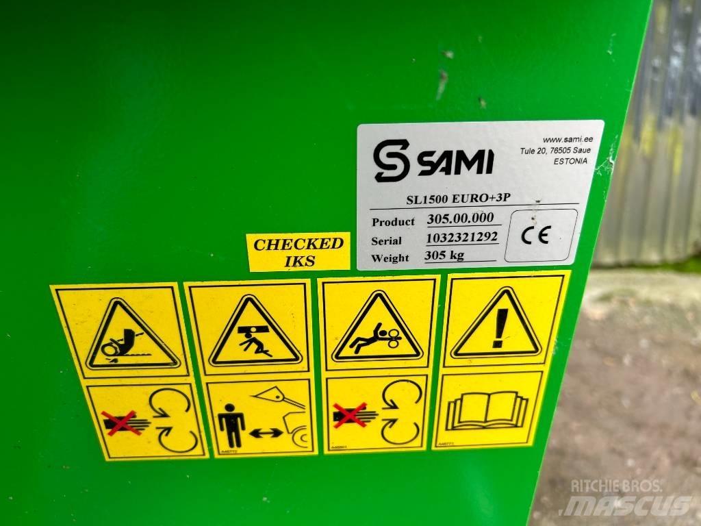 Sami SL1500 EURO + 3P Espalhadores de areia e sal