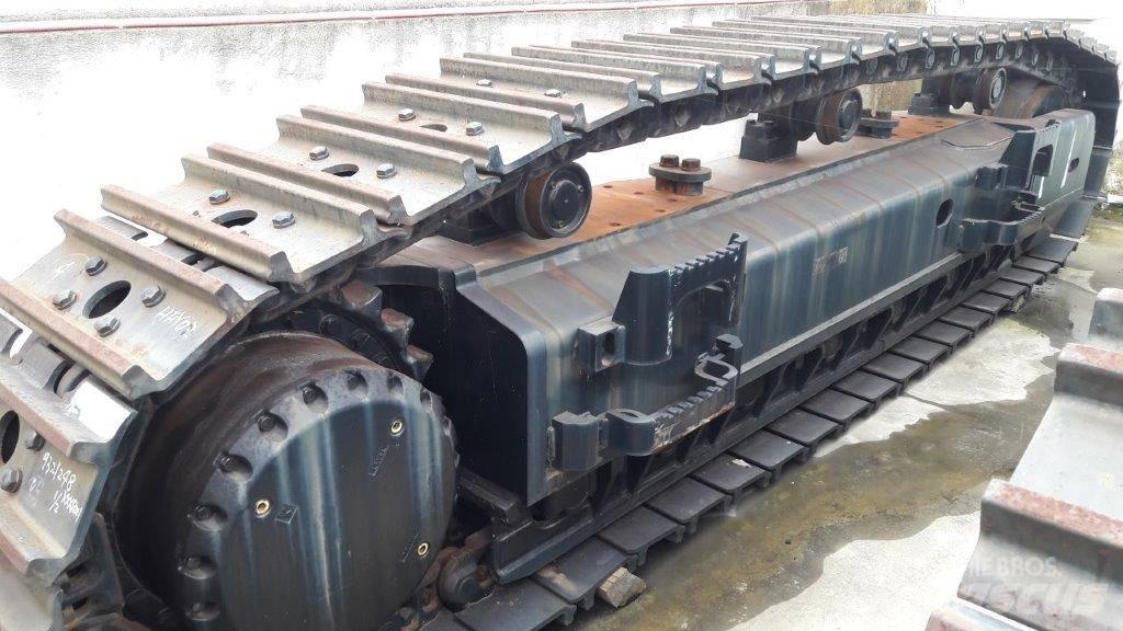 Hitachi ZX500LC-3 Chassis e suspensões