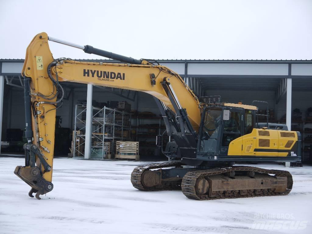 Hyundai HX 330 L Escavadeiras de esteiras