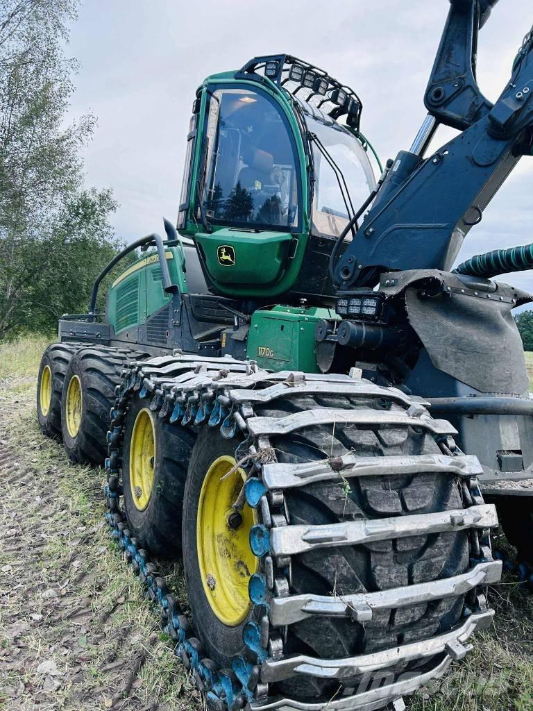 John Deere 1170G 8W Processadores florestais