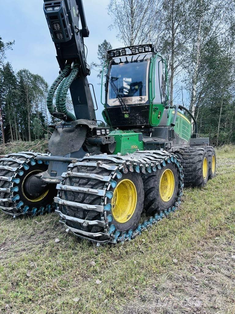 John Deere 1170G 8W Processadores florestais