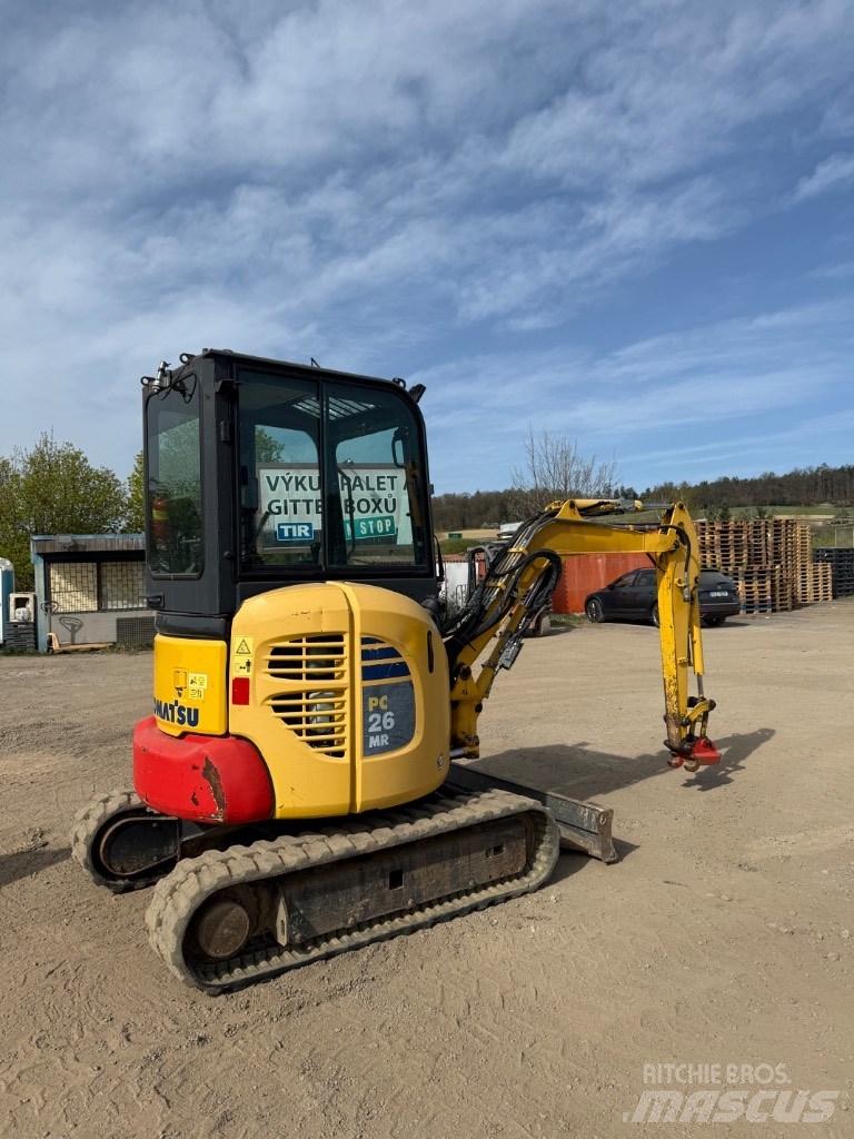 Komatsu PC 26 MR Miniescavadeiras