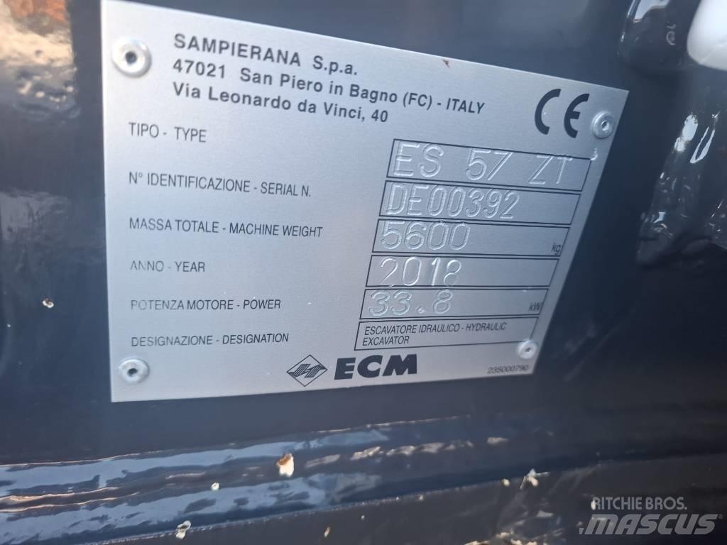 ECM ES 57 ZT Miniescavadeiras