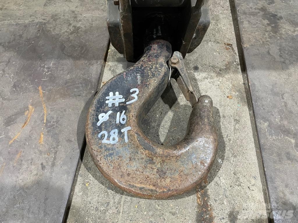 Krupp hookblock 28T Peças e equipamento de gruas
