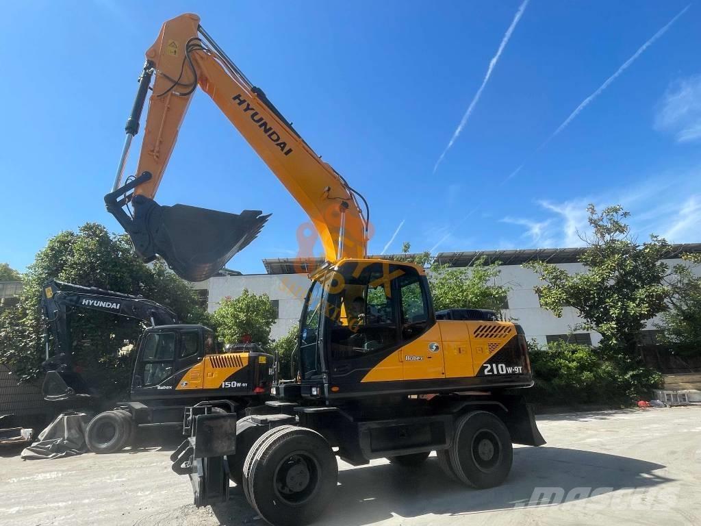Hyundai R210W Escavadoras de rodas