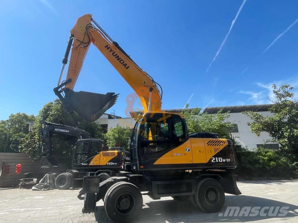 Hyundai R210W Escavadoras de rodas