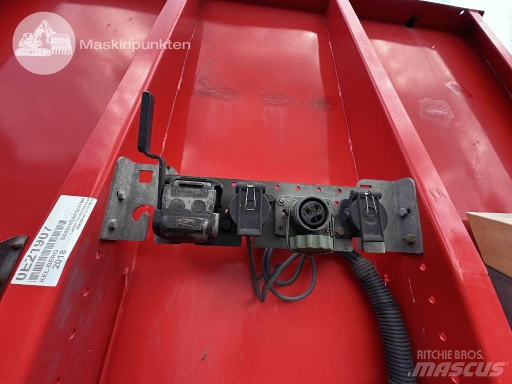Kel-Berg S 600 H Semi Reboques estrado/caixa aberta