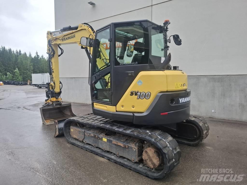 Yanmar SV 100-2A Escavadoras Midi 7t - 12t