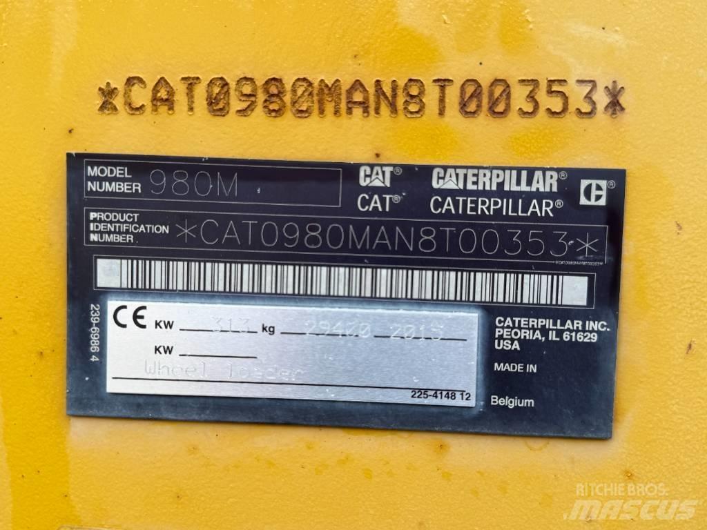 CAT 980 M Carregadeiras de rodas