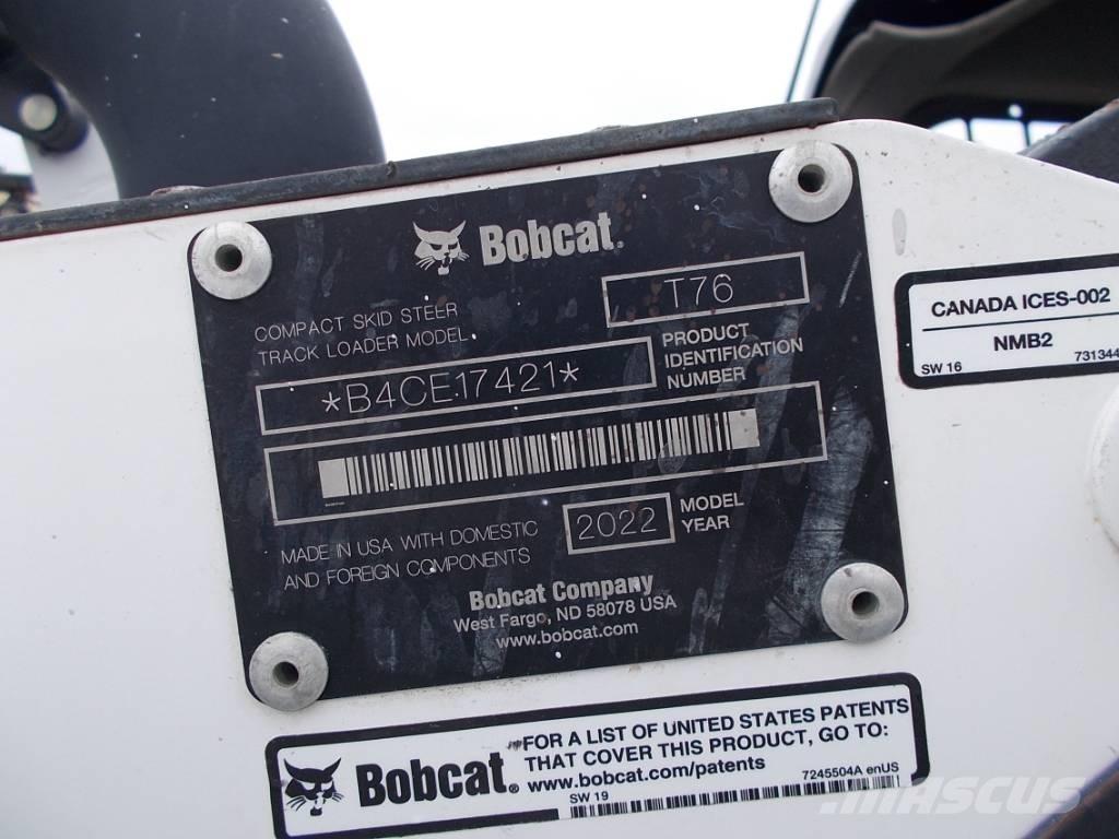 Bobcat T76 Minicarregadeiras