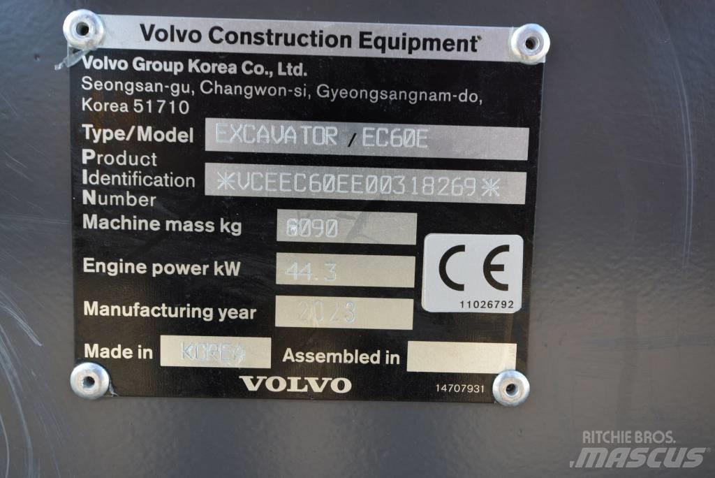 Volvo EC 60 E Miniescavadeiras