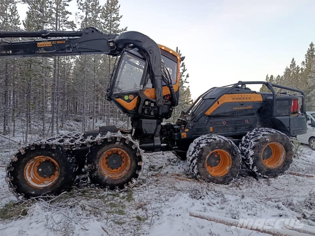 Ponsse Scorpion King Processadores florestais