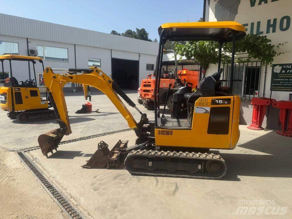 JCB 16 C-1, 740h Miniescavadeiras