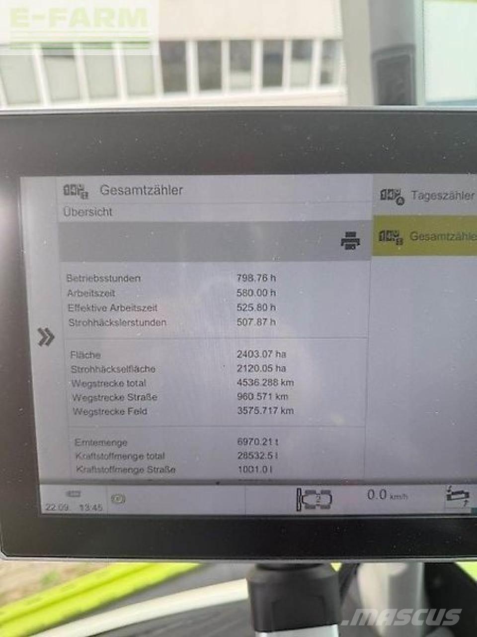 CLAAS lexion 7500 Ceifeiras debulhadoras