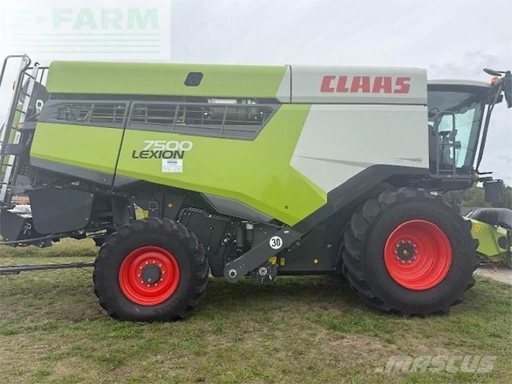 CLAAS lexion 7500 Ceifeiras debulhadoras