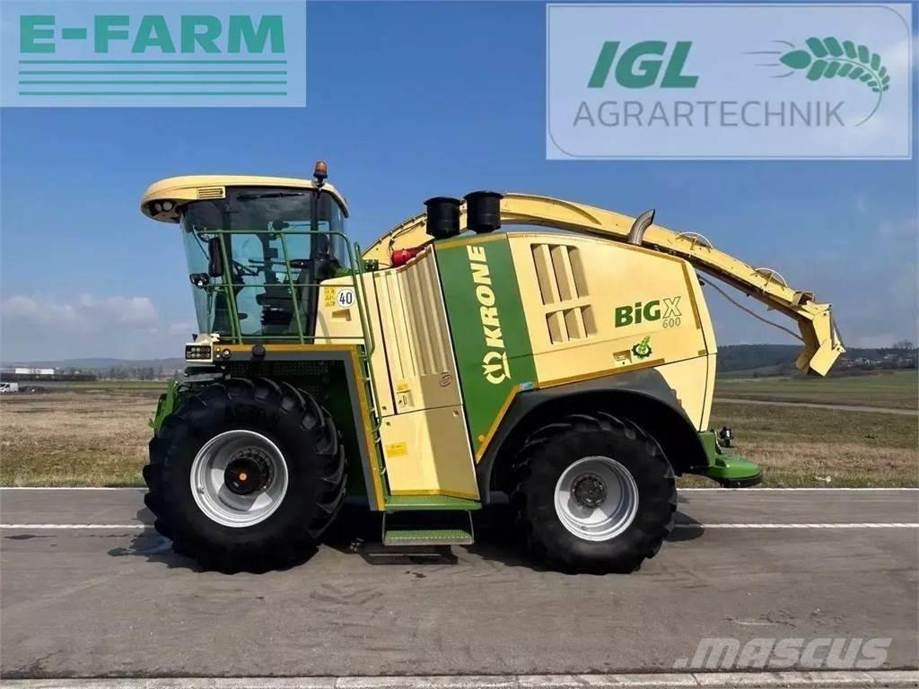Krone big x 600 i Forrageiras auto-propulsionadas
