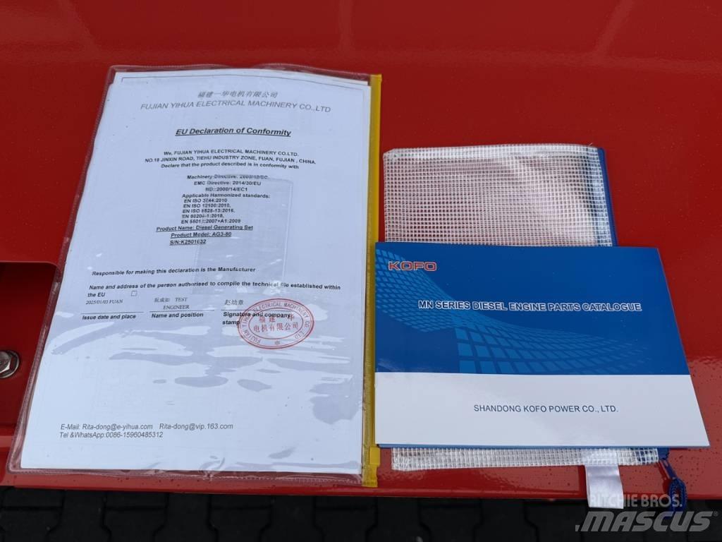 Ashita 80 KVA Geradores Diesel