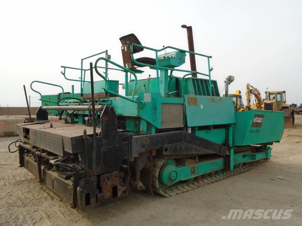 Vögele Super 2000 Espalhadoras de asfalto