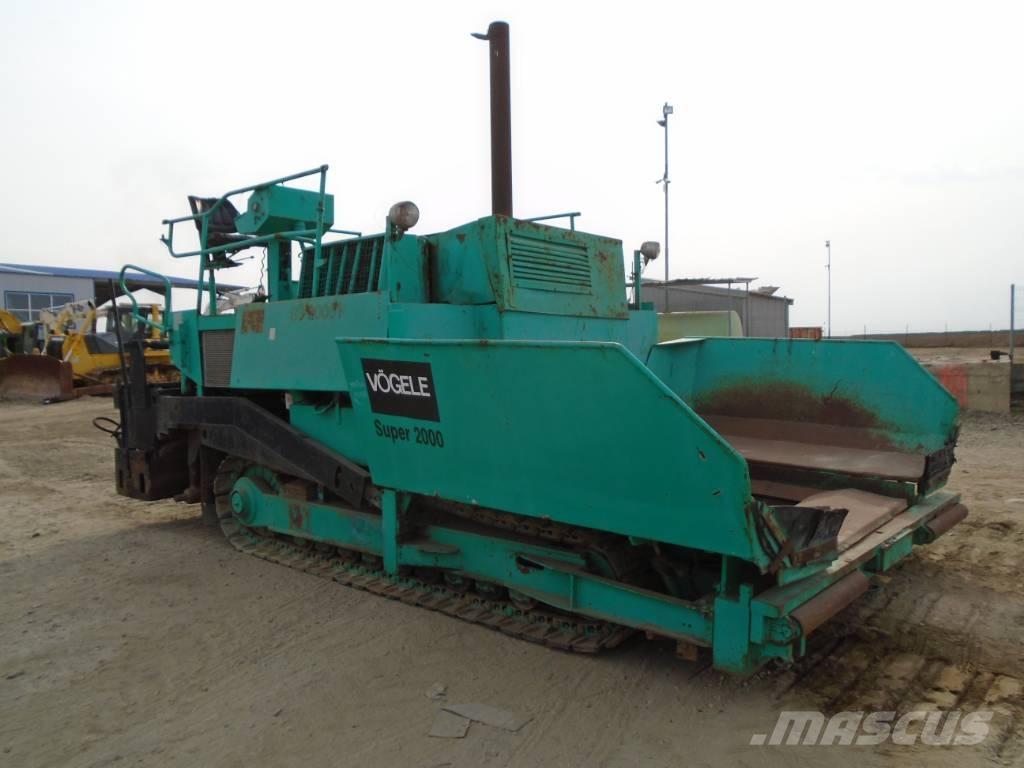 Vögele Super 2000 Espalhadoras de asfalto