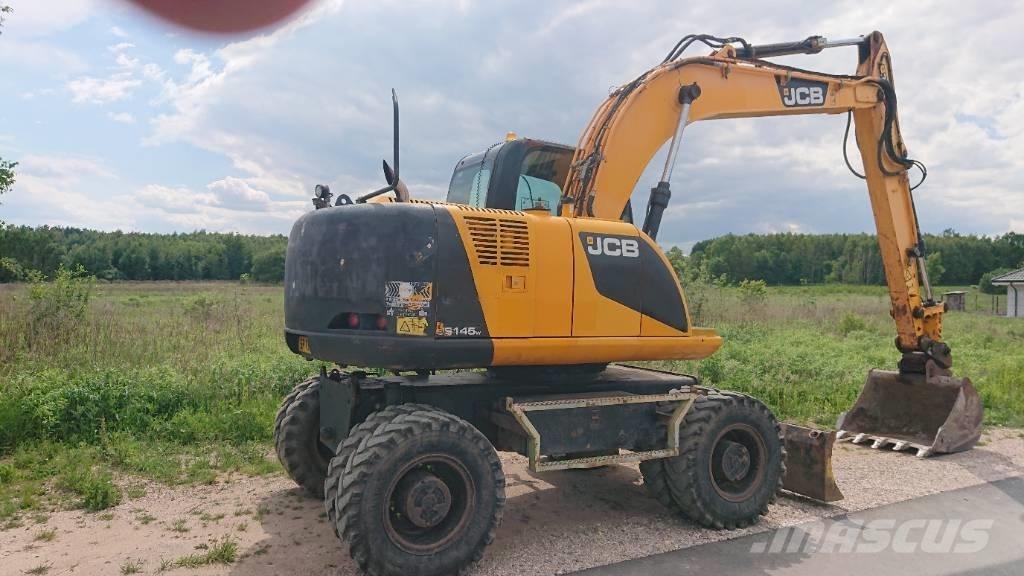 JCB JS 145 W Escavadoras de rodas