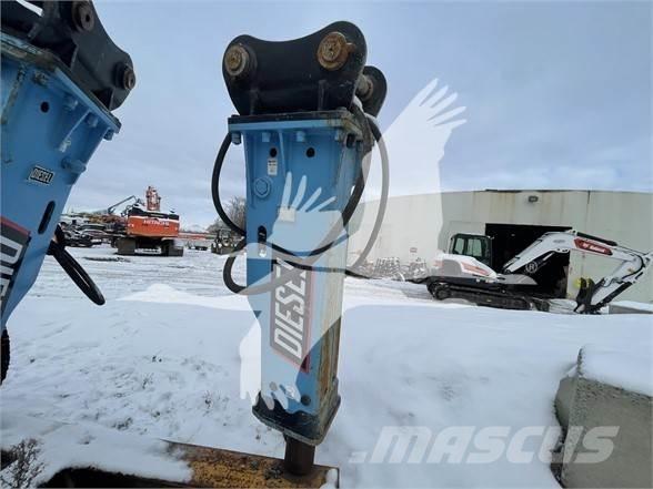  DIESEL DE120 Martelos de quebragem
