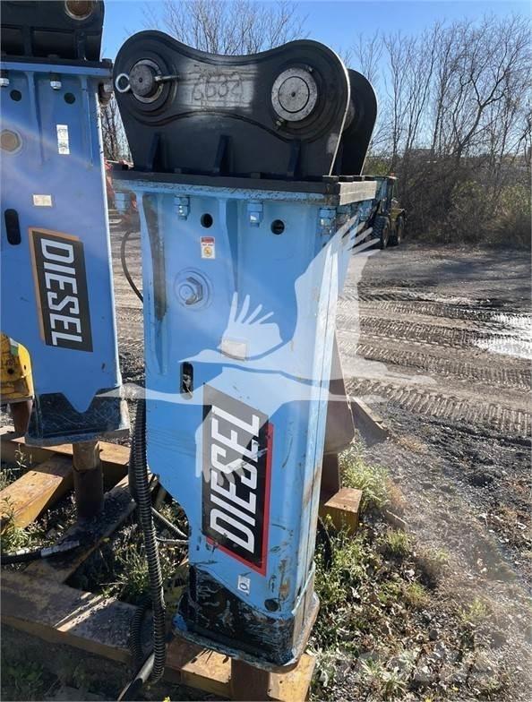  DIESEL DE200 Martelos de quebragem