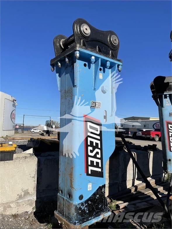  DIESEL DE200 Martelos de quebragem