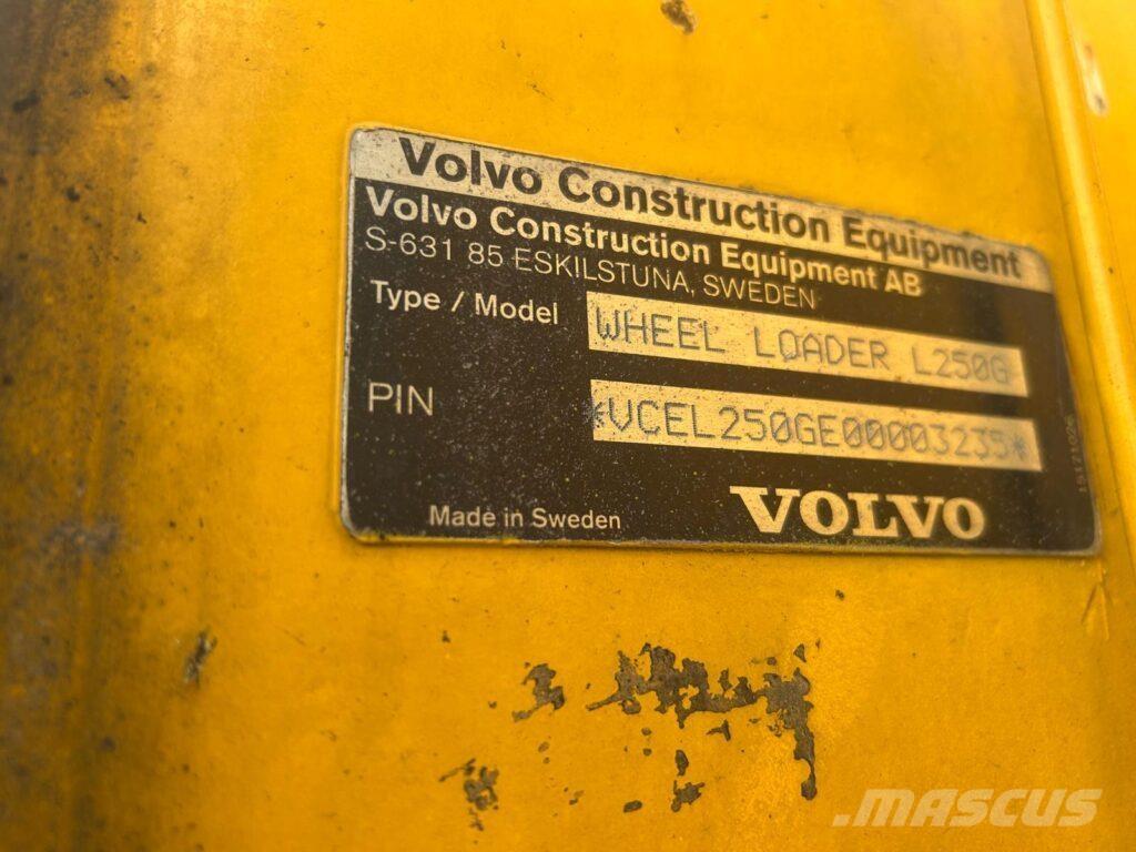 Volvo L250G Carregadeiras de rodas