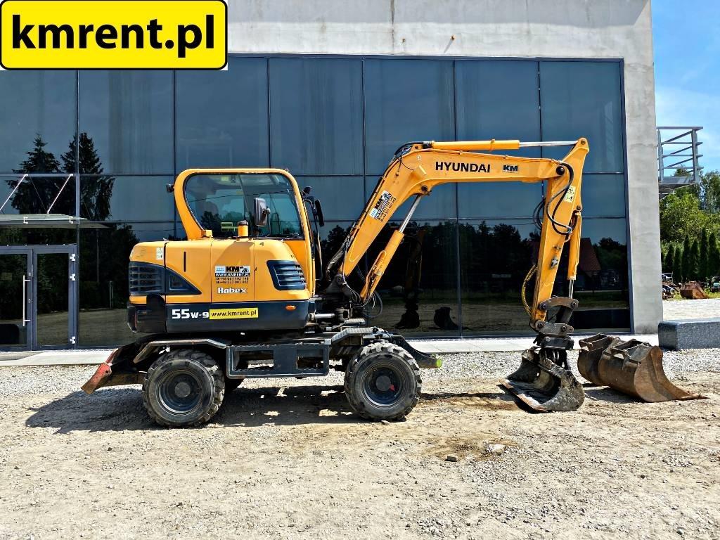 Hyundai Robex 55-9 A Escavadoras de rodas