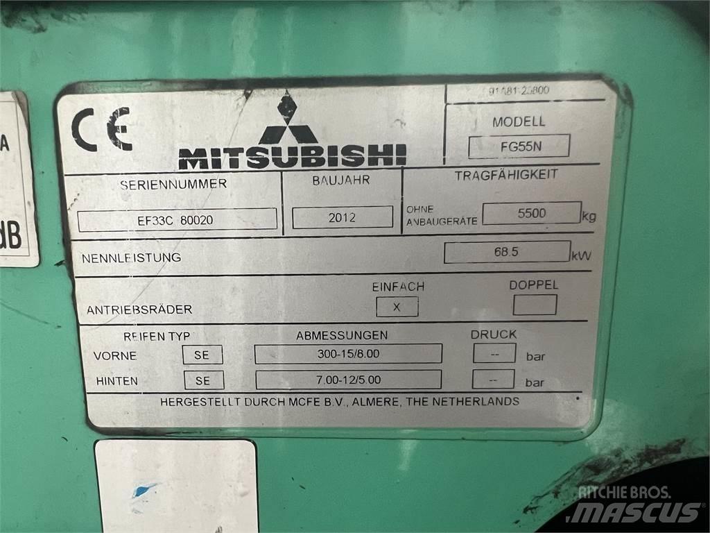 Mitsubishi FG 55 N Empilhadores a gás