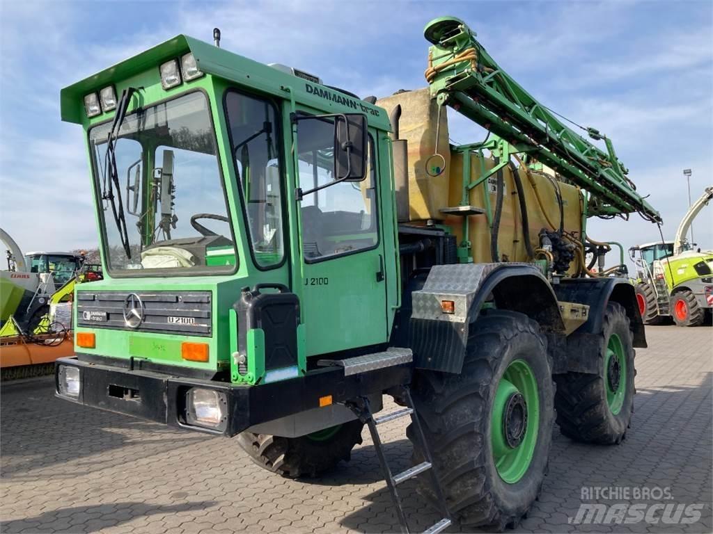 Dammann DT 2100 Pulverizadores rebocados
