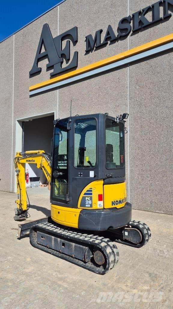 Komatsu PC 26 MR-3 Miniescavadeiras
