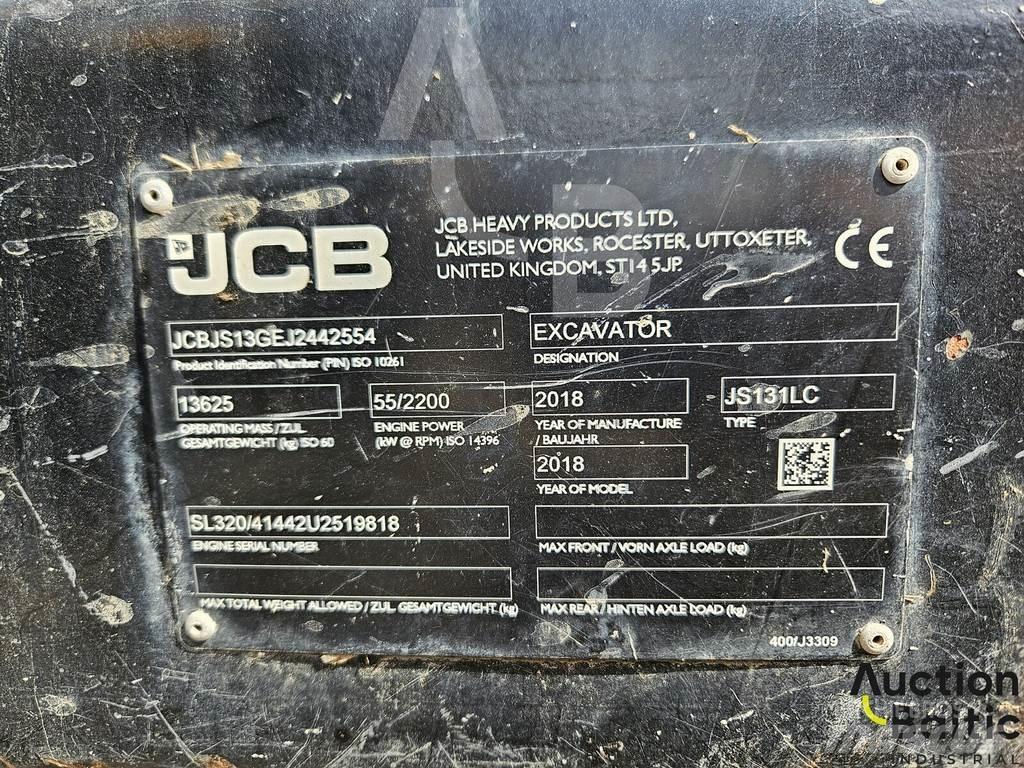 JCB JS 131LC Escavadeiras de esteiras