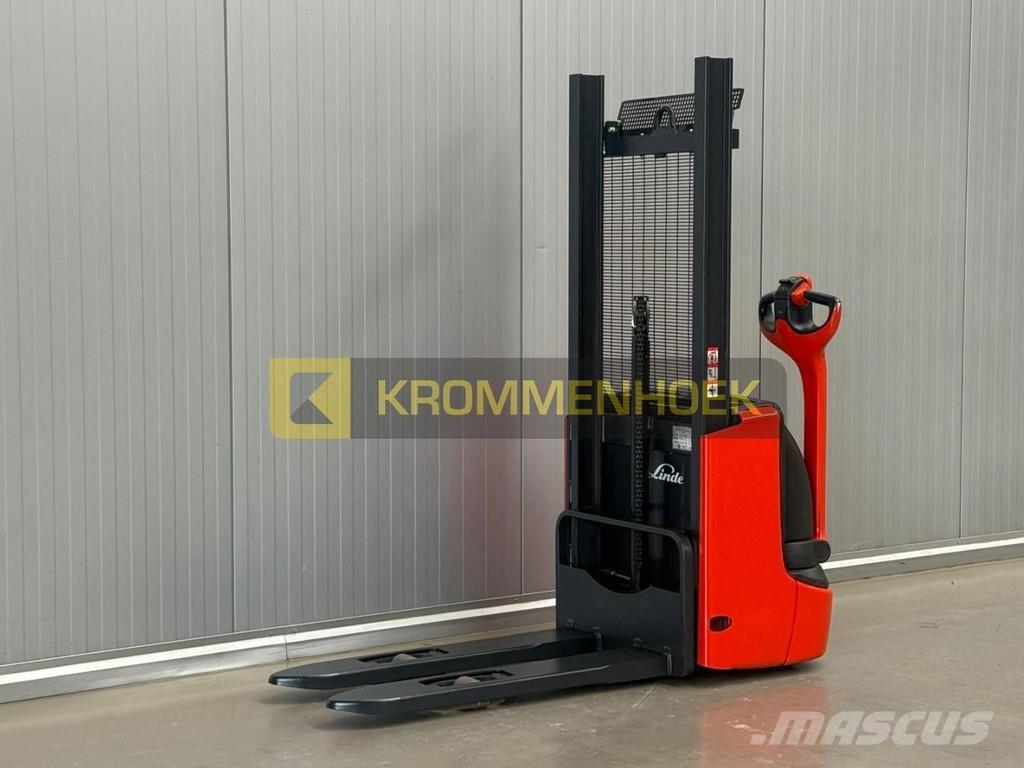 Linde L 10 Empilhador para operador externo