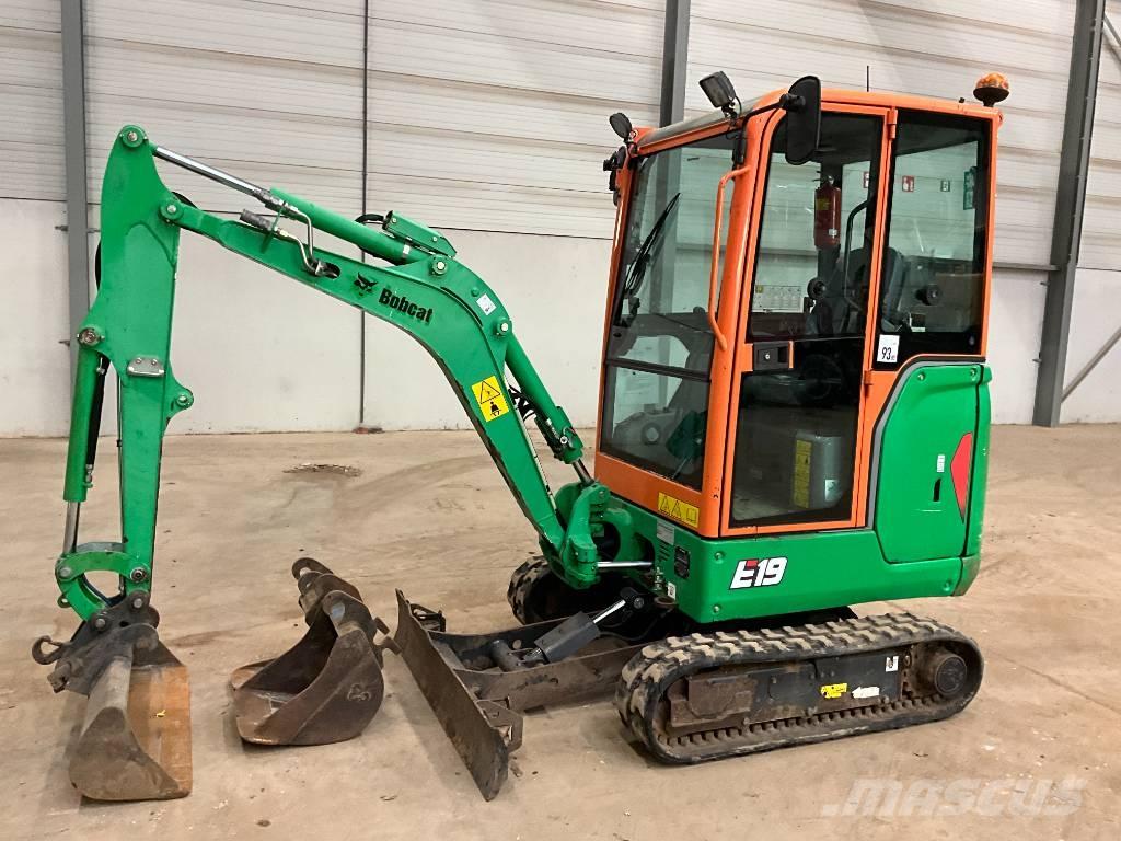 Bobcat E 19 Miniescavadeiras