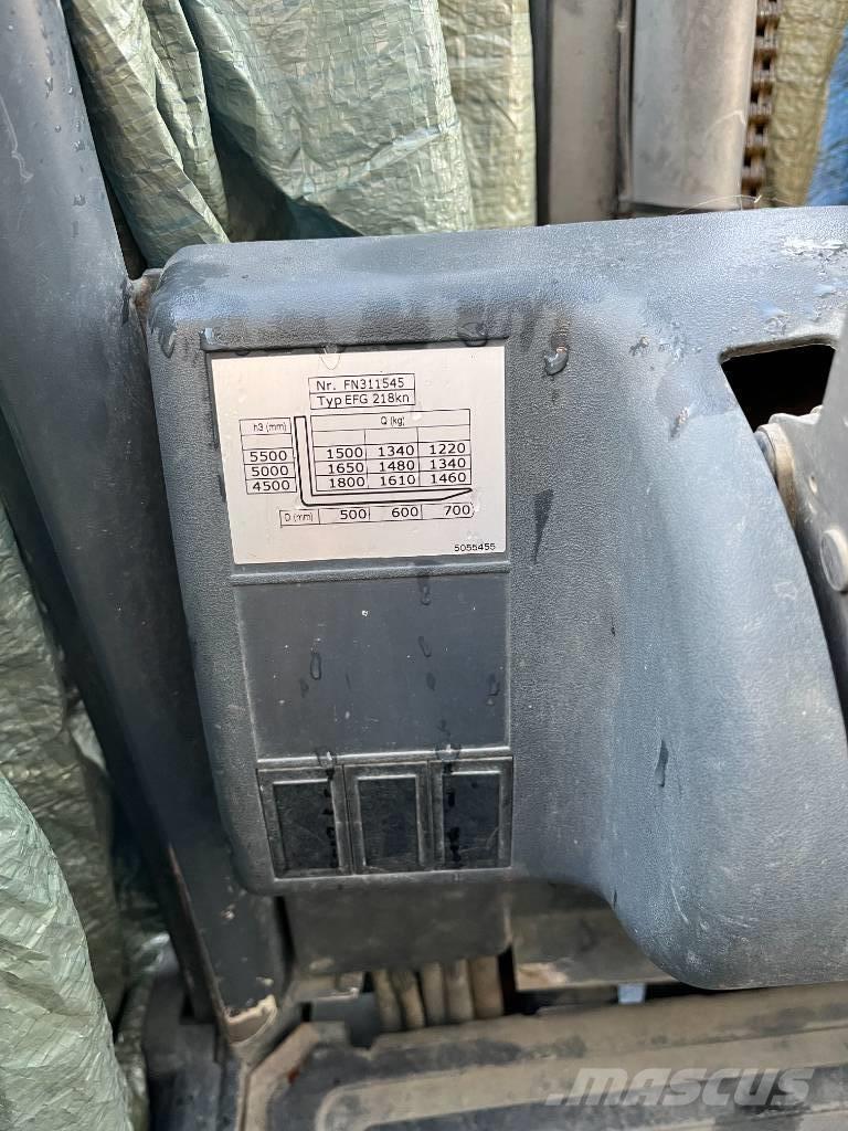 Jungheinrich EFG218 Empilhadores eléctricos