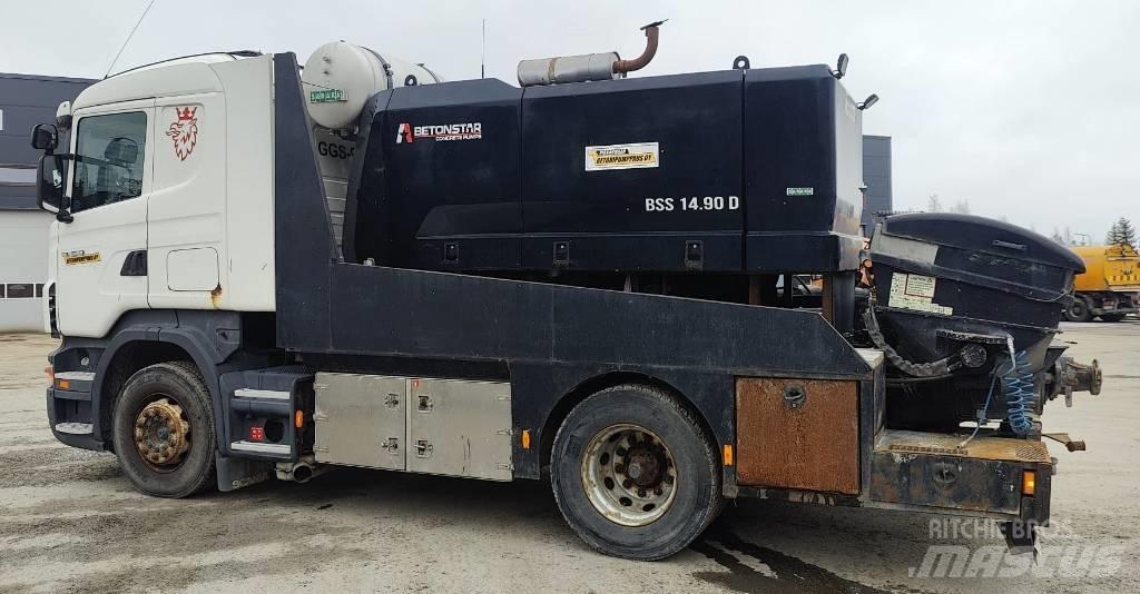 Scania R Bombas de betonagem